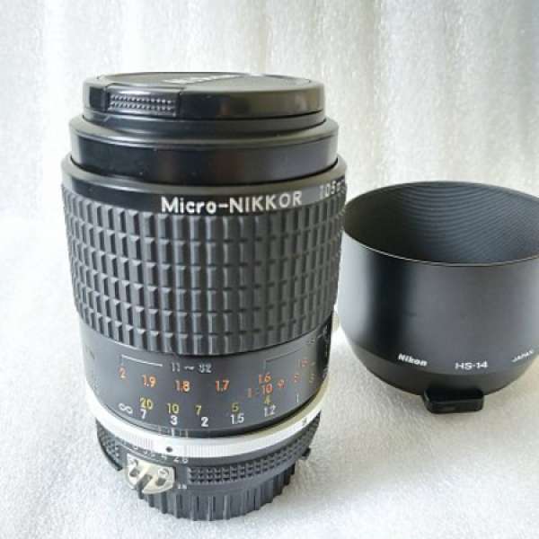 Nikon MF 定焦 105mm F2.8 Ais 手動玻璃微距鏡王