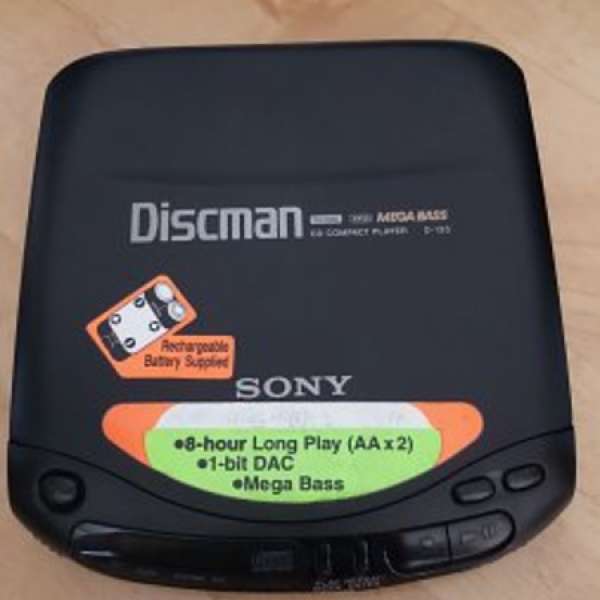 SONY D-133 DISCMAN CD PLAYER 全正常