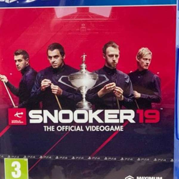 PS4 World Snooker 2019 99% New