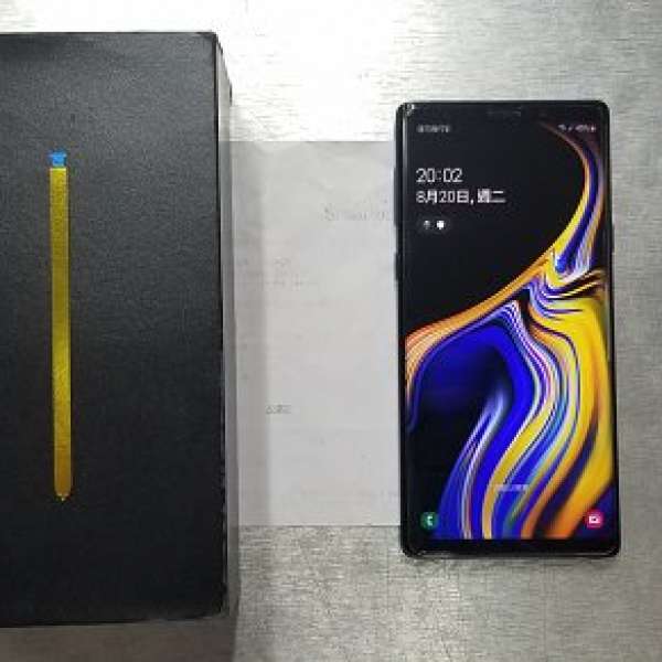 90% 新 Samsung Galaxy Note 9 Ocean Blue 藍色 購自smartone 保用至2019-10-14