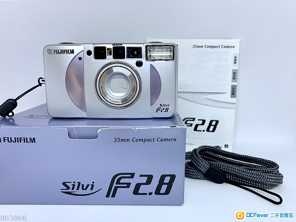 スタイリッシュシンプル 【動作確認済】 Fujifilm Silvi F2.8 c0202-5x