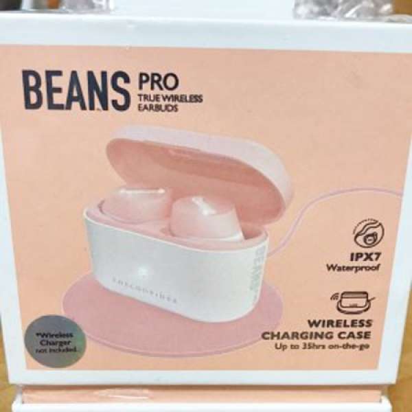 100% New - Thecoopidea Beans Pro THECOOPIDEA BEANS PRO 真・無線藍牙耳機 (粉紅色)
