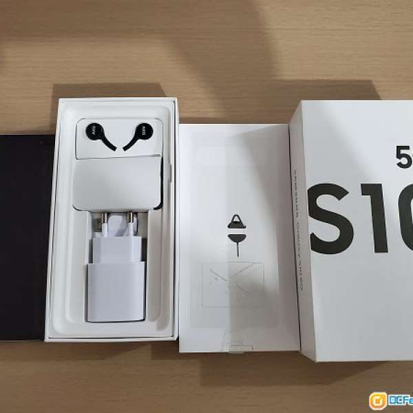 99% 新 Samsung s10+ 5g 韓版 水貨 8+512 黑灰色 全套 有盒 配件齊