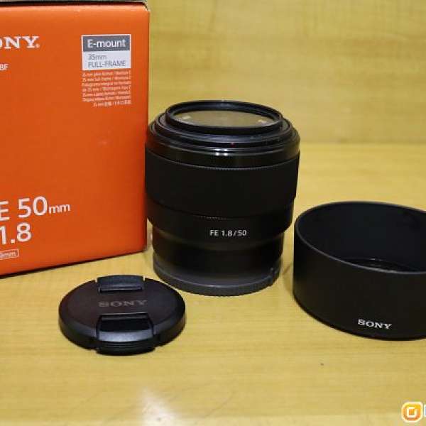 Sony FE 50mm F1.8 90% 行貨