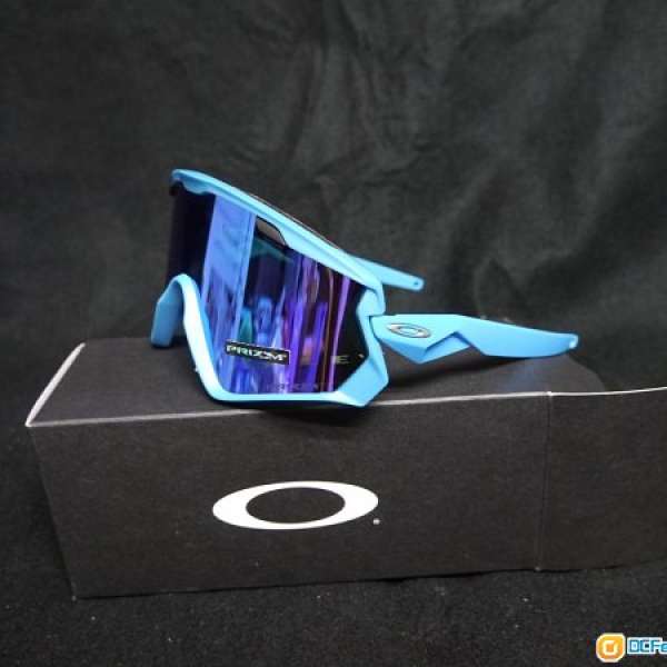 OAKLEY WIND JACKET 2.0 SUNGLASSES  primz sapphire LENS 風鏡 藍寶石 水銀鏡 單車