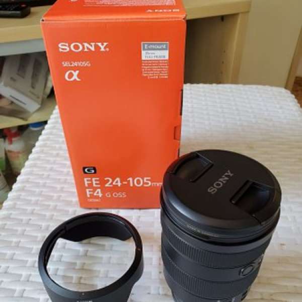 Sony FE 24-105mm F4 G 連 B+W MRC nano UV-HAZE filter