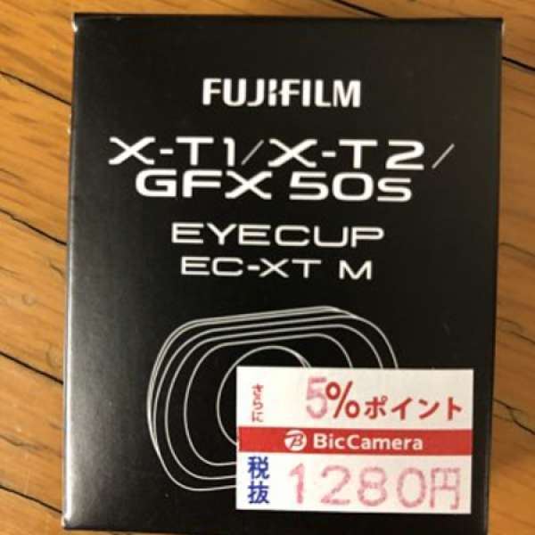 fujifilm xt1 xt2 xt3 xh1 viewfinder 罩eye cup 90%新 EC XT M