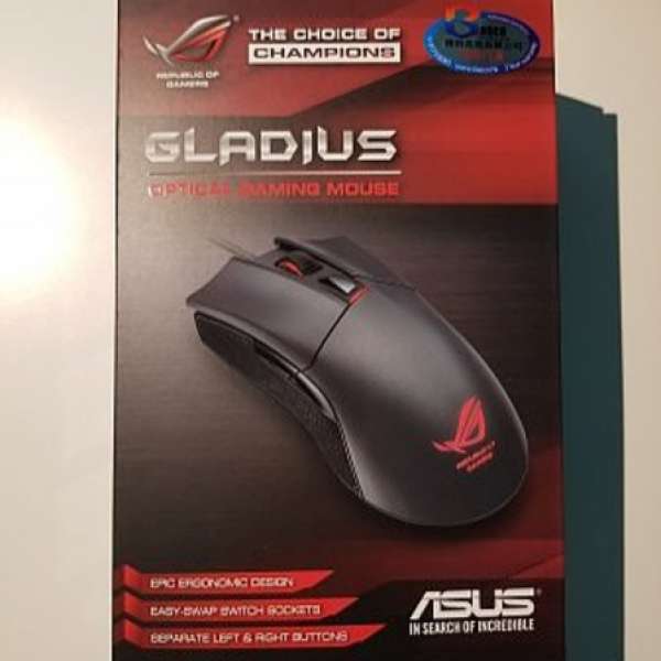 電競MOUSE ASUS GLADIUS 99%新