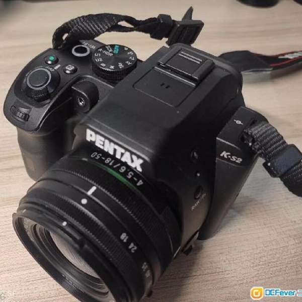 (二手）Pentax K-S2 連 （18-50mm） 單反相機 wifi和翻轉屏 可換鏡頭 旅行 Camera ...