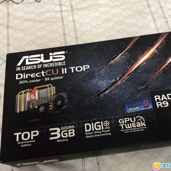 華碩R9 280X DC2TOP