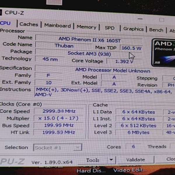 Phenom II x4 960TCPU  +ASUS MB +8GB RAM