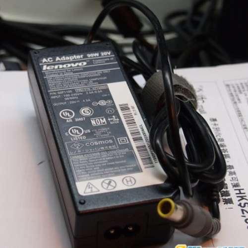 Lenovo ThinkPad原裝充電器火牛火牛 20V, 90W --100% Work.