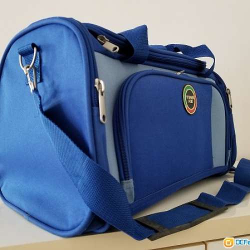 Travel Fox 藍色手提袋，連帶，八成新，無損毀