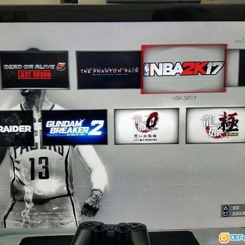 Sony PS3 super slim500G 薄機 4.84軟解機睇高清mkv玩ps1/ps2/PS3月光寶盒3000合1