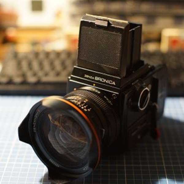 40mm Zenzanon S Zenza Bronica Zenzanon MC 40mm F/4 Lens Used