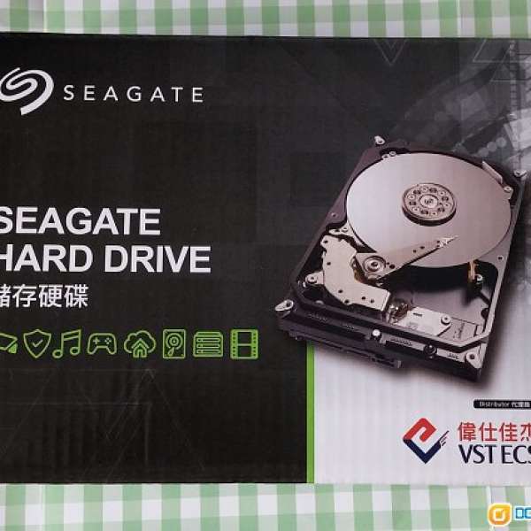 全新未開封有保養Seagate ST1000VX005 1TB Hard disk