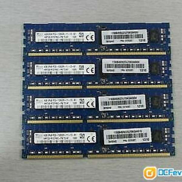 4*4GB Hynix DDR3 1600 Ram