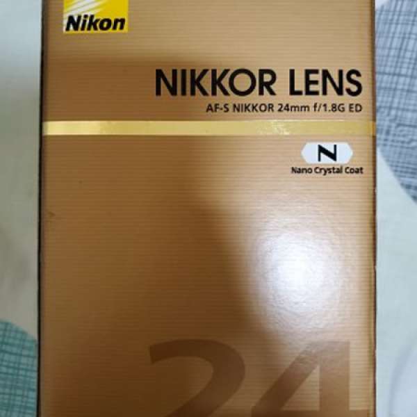 Nikon AF-S NIKKOR 24mm f/1.8G ED行貨有保