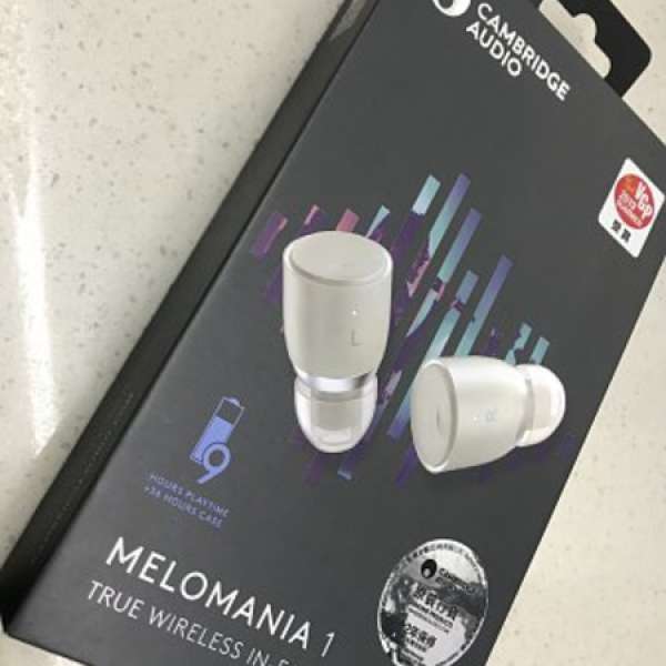 Cambridge Audio Melomania 1（白色）真藍牙耳機