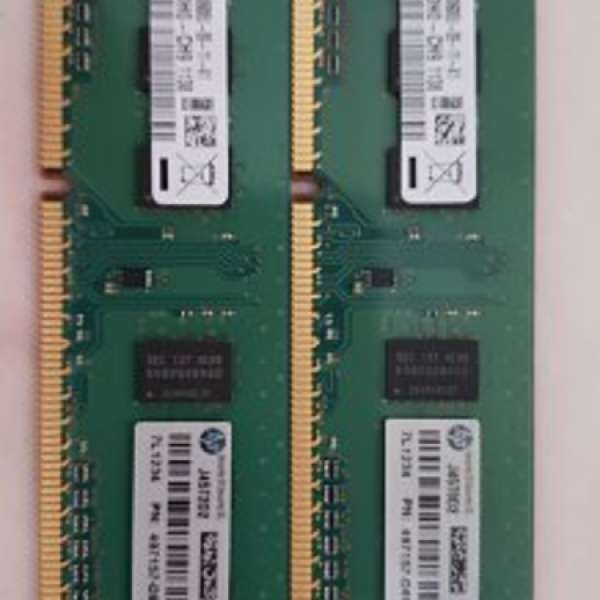 九成九新全正常行版Desktop 2GB DDR3共14條 (可散賣 $30一條/ $350全出) 及 4GB DD...
