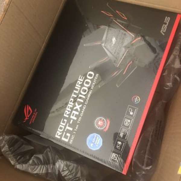 買賣全新及二手網絡/WIFI, 電腦- 全新未拆ASUS ROG Rapture GT-AX11000