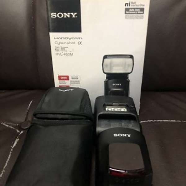 極新淨全套有盒 行貨 Sony F60M HVL-F60M Flash