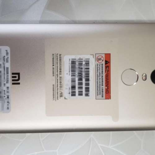 [清屋系列] 平賣紅米Note 4X 高配版 (4+64) 香檳金 9成新