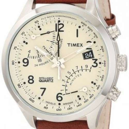 TIMEX Men's Watch 大裝手錶 T2N932 背光燈 黃翠如 款 生日禮物