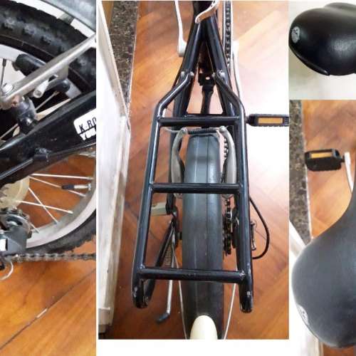 K rock 16" 成人摺車 不知有多少問題,當壞車,零件出售