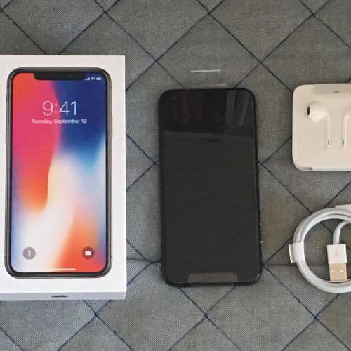 iPhone X 64G 黑色全新(apple care保到12月10日)