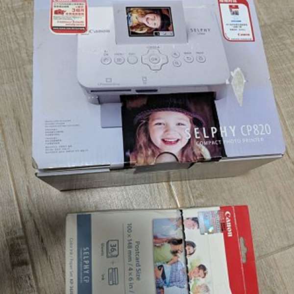 canon selphy CP820 printer 印相