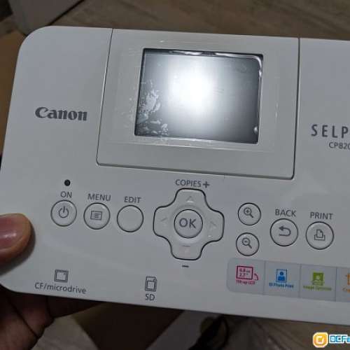 canon selphy CP820 printer 印相