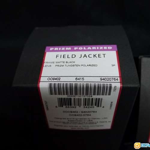 OAKLEY FIELD JACKET POLARIZED LENS  偏光鏡 SUNGLASSES 太陽眼鏡