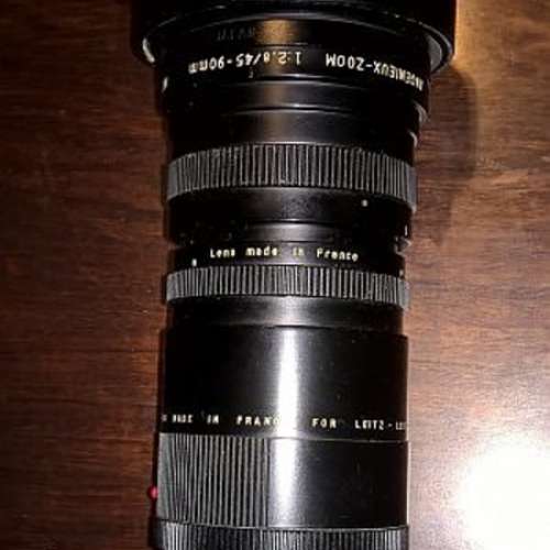 徠卡Leica R 精選靚 90mm人像鏡 + 徠卡愛展能Leitz-Angenieux Zoom 45-90mm