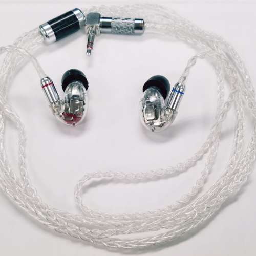 極級5N超純銀耳機線升級線Shure fender campfire westone 64audio 2.5mm 3.5mm 4.4mm