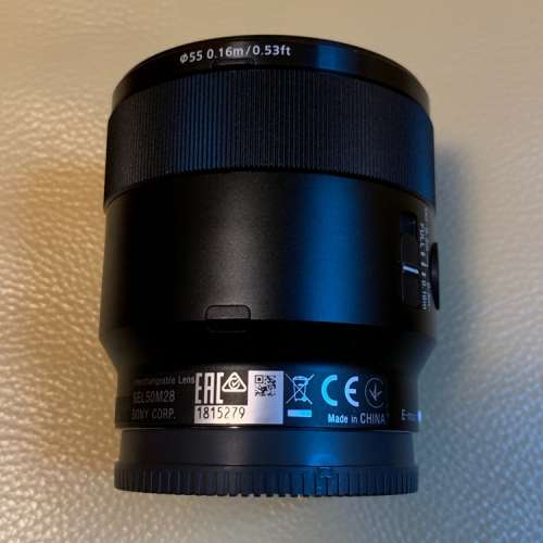 Sony FE 50/2.8 macro