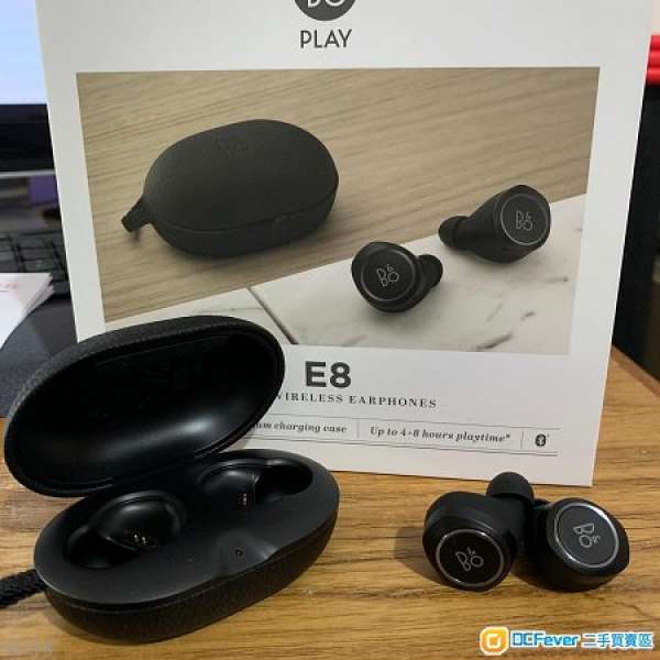 99%行貨 B&O E8 藍芽耳機Truly Wireless Earphones (黑色)