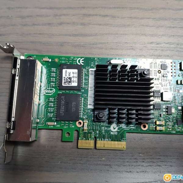 Intel 4 Ports 1 Gbps LAN Card