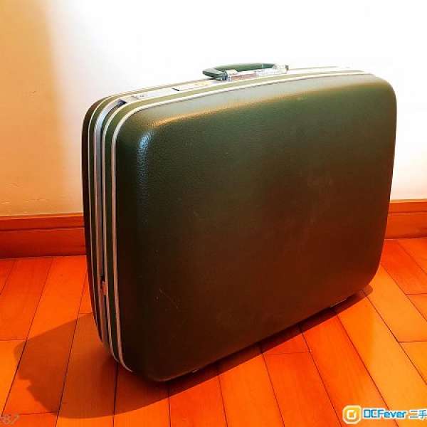 古董 文青 擺設 日本 電影 廣告 旅行 皮 箱 99% 新 New Antique Suitcases Japan D...