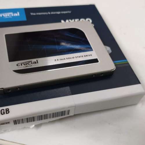 99%新 crucial mx500 500g MLC SSD 2.5'