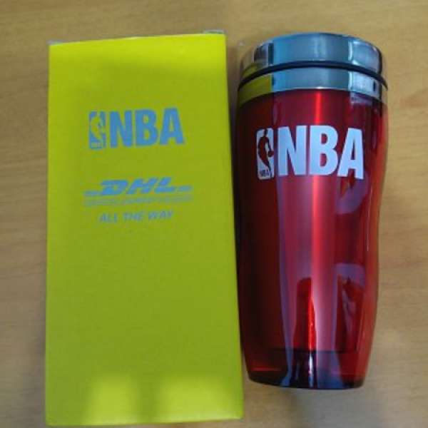 全新 DHL NBA 紅色保溫杯