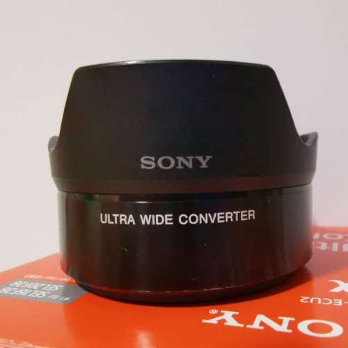 Sony Sel16f28 vcl-ecf1 fisheye vcl-ecu2 ultra wide