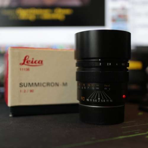 Leica Summicron M 90mm f2.0 E55 pre-asph version