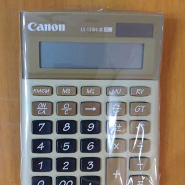 全新 Canon LS-120HiIII, 12 Digit Desktop Calculator 桌面計算機