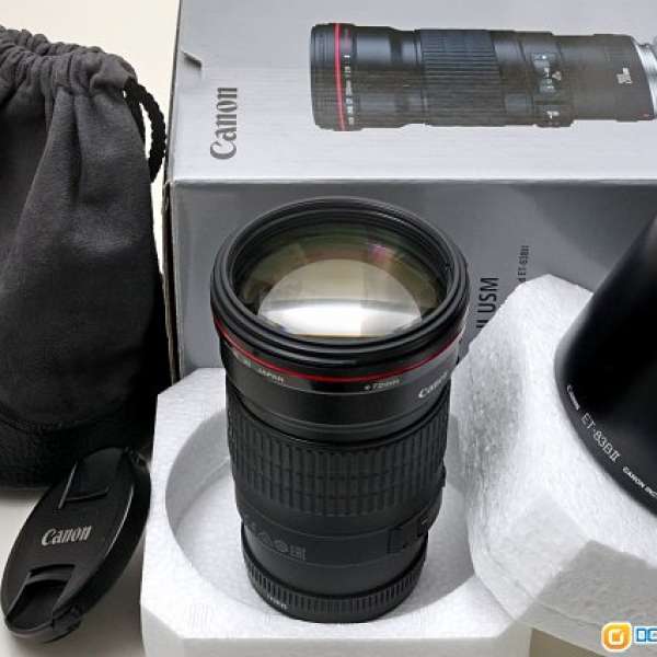 Canon EF 200mm f/2.8L II USM(AF快夾靜)色靚銳利，貴價手動鏡散景，輕又唔大支，5...