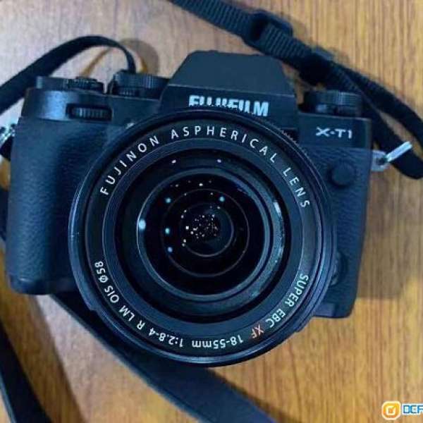 （二手）Fujifilm X-T1 連 （Kit 18-55mm）無反相機 復古 小巧 旅行 Camera 95% NEW