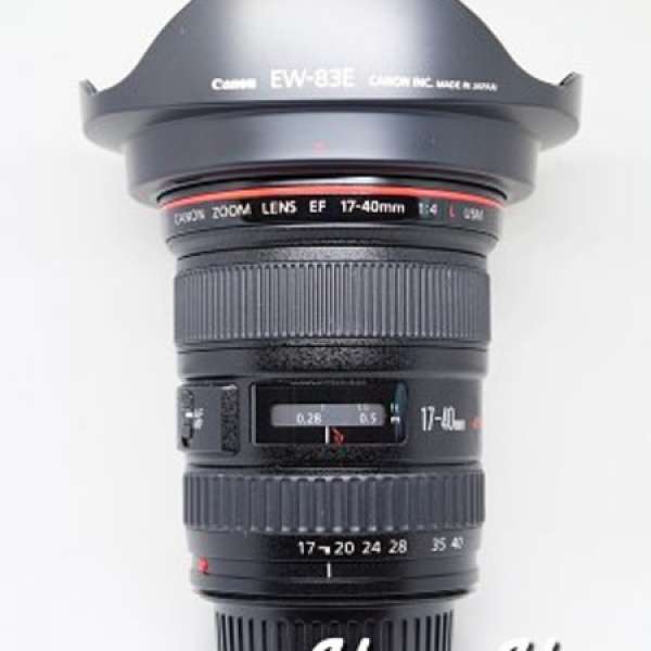 CANON ZOOM LENS EF 17-40mm F4 L USM (for EOS Full Frame & APSC BODY)