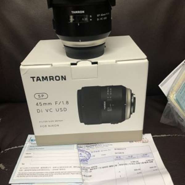 極新行貨有長保用 Tamron 45mm F1.8 VC Nikon