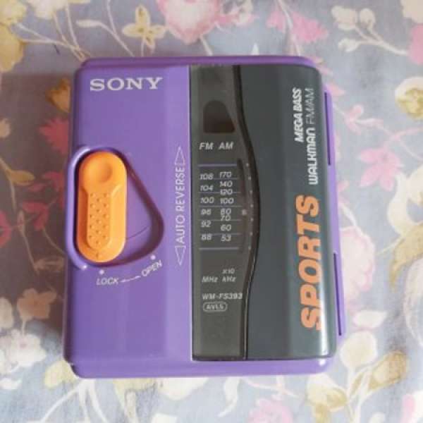 Sony walkman fs393 卡式機 錄音機 cassette 機 唱帶機 懷舊