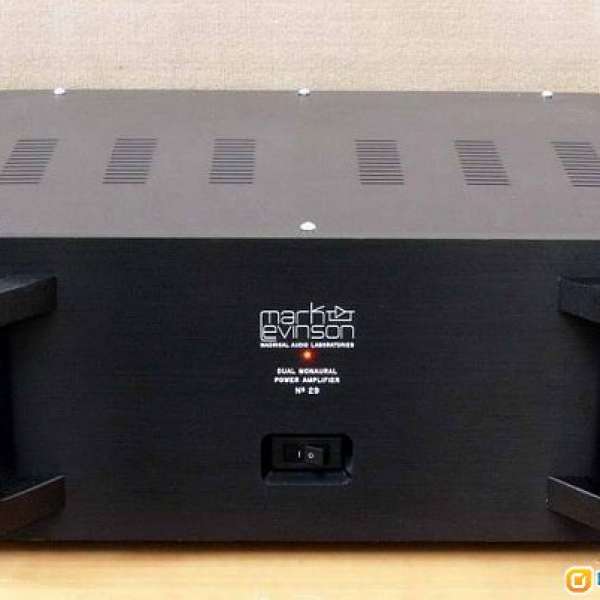 Mark仔靚声經典中最適合香港家居環境的 Mark Levinson No.29後级擴音机